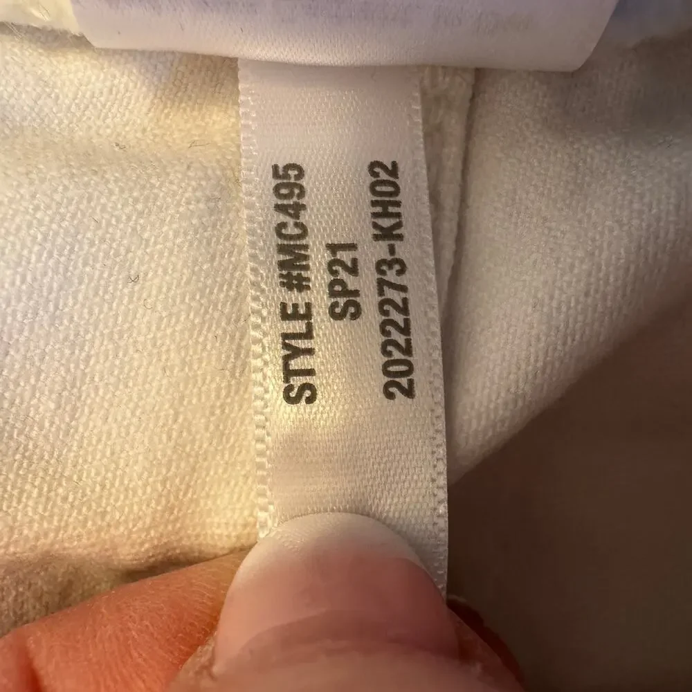 Madewell The Perfect Vintage Straight Leg Jean in Cream Size 28 - Picture 9 of 10